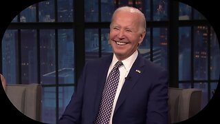 Joe Biden completely out of context with Seth Meyers