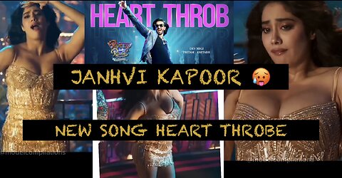 Janhvi Kapoor Hot song Heart Throbe Video | Ranveer Singh | Rocky Or Rani Ki Prem Kahani | Bollywood