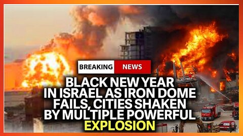 Breaking News: Explosions rock Tel Aviv, Ashkelon and Kirat Shimuna on New Year's Eve