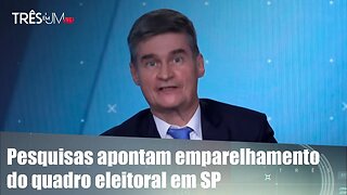 Fábio Piperno: Não é a primeira vez que Lula e Bolsonaro aparecem no mesmo patamar eleitoral