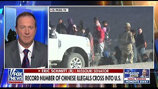 Sen Eric Schmitt Reveals A Staggering Number of Chinese Nationals Illegally Crossing The Border