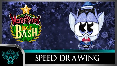 Speed Drawing: MobéBuds Jingle Bash - Dreamelfon | A.T. Andrei Thomas 2022