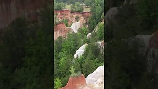 Flying around Providence Canyon in southern Georgia!