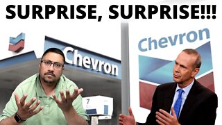 The CEO of CHEVRON just SPILLED the BEANS!!!