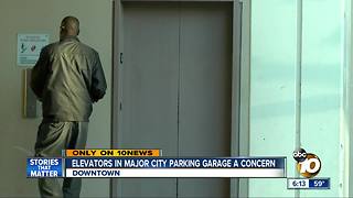 Concerns grow over elevators in downtown garage