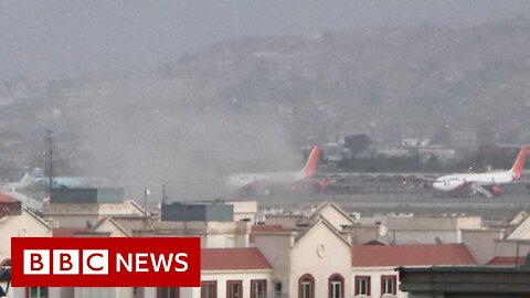 Kabul airport bomb attacks cause many casualties - BBC News
