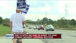 UAW strike at GM enters second week, day 8 both sides 'dug in'