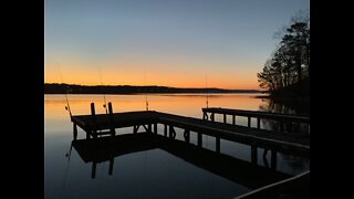 Peaceful night on the Coosa River