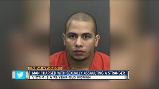 Deputies accuse 25-year-old man of sexually assaulting 73-year-old woman