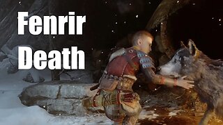 GOD OF WAR RAGNAROK PS5 NEW GAME+ Fenrir Death (4K)