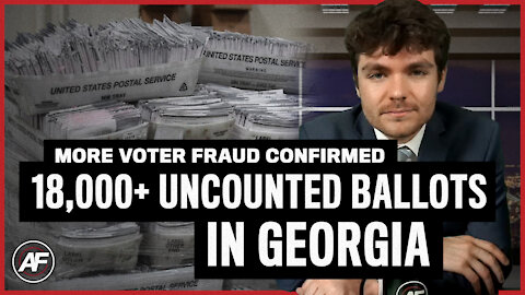 Over 18,000 UNCOUNTED GEORGIA BALLOTS! Nick Fuentes - America First