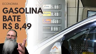 GASOLINA SOBE em TODO o BRASIL com VOLTA de IMPOSTO, mas GOVERNO JÁ culpa o EMPRESÁRIO MALVADÃO