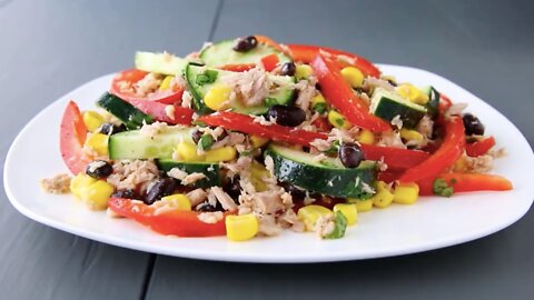 Tuna Corn Salad | Cooking Tips Videos | Cooking Videos Recipe