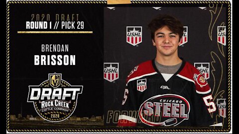 Vegas Golden Knights draft Brendan Brisson