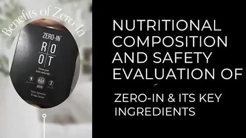 Zero-In: Erforschung der Nährstoffzusammensetzung und der wichtigsten Inhaltsstoffe | 30. Mai 2023