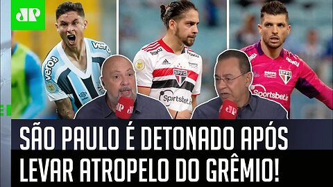 "É UMA VERGONHA! O MEDÍOCRE São Paulo foi MASSACRADO pelo Grêmio!" SPFC é DETONADO após 3 a 0!