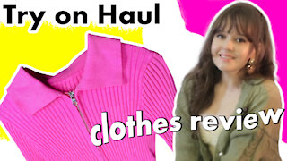Reaction to YesStyle - Try on haul - Worth the price! Fashion review.