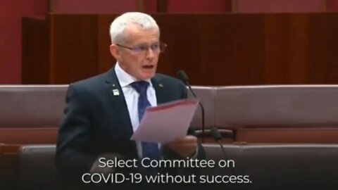 Australian Senator Malcolm Roberts dropping truth bombs all over parliament