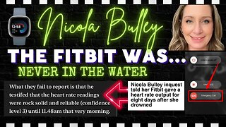 NICOLA BULLEY | THE FITBIT WAS NEVER IN THE WATER | NEITHER WAS NIKKI | IMO 💚 ANALYZING FITBIT DATA