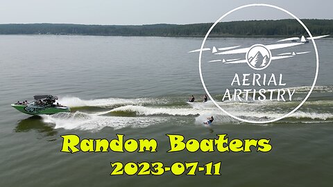 Aerial Artistry - Random Boaters from 2023-07-11