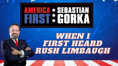 When I first heard Rush Limbaugh. Phil Boyce with Sebastian Gorka on AMERICA First