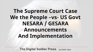 SCOTUS CASE: We the People -vs- US Govt on NESARA