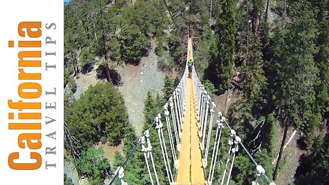 Sky Bridge - Zip Lines at Pacific Crest - Wrightwood | California Travel Tips