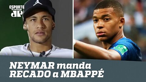 Neymar manda recado a Mbappé antes da FINAL da COPA!