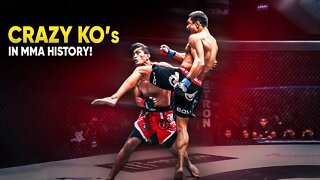 Top 10 Crazy Flying Knee Knockouts in MMA