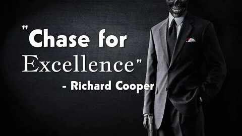 Chasing for excellence! BE A MAN!!