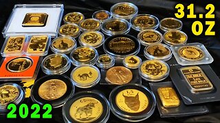 Year End GOLD STACK 2022 - 31.2 Ounces