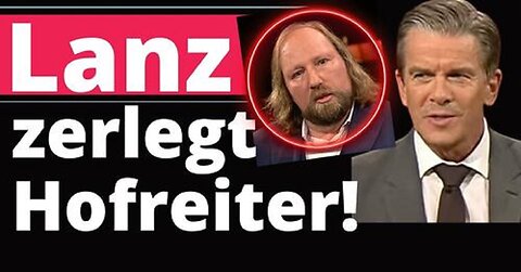 Achtung: Hofreiter bei Lanz völlig von der Rolle!