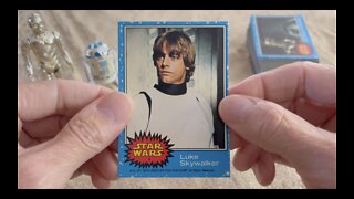 A Journey Through the Topps 1977 Star Wars Series 1 Complete Set (Blue Series) - 4K