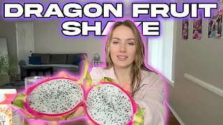 Dragon Fruit Mango Shake! So Healthy!