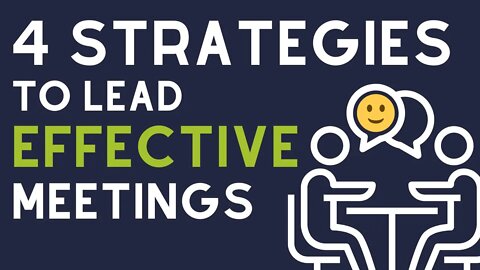 4 Strategies For Actually Useful Meetings...