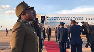 Ramaphosa in Brazil for BRICS summit (wHA)