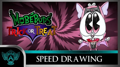 Speed Drawing: MobéBuds Trick or Treat - Pixivampress | A.T. Andrei Thomas 2022