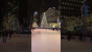 christmas tree in Detroit