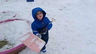 Watering the Chickens & Ducks in the Winter