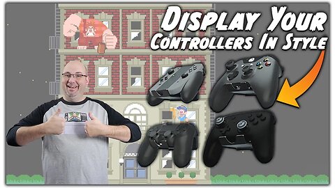 Display Your Controllers In Style with Controller Wall Mounts