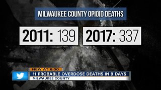 Alarming overdose numbers less than two weeks into 2019