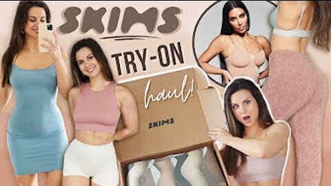 OKAY, KIM K! $650+ Kim Kardashian SKIMS try on haul & review | Skims new releases | Skims haul 2021