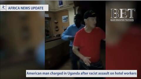 Unhinged WHlTE American Man Attack Ugandan Men Forcing Jesus, Speaking Curses, Making Threats