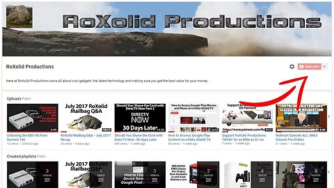 Introducing RoXolid Productions - Channel Introduction Teaser Video