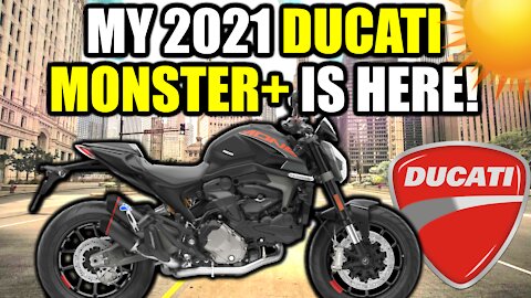 My 2021 Ducati Monster + 937 DELIVERED and Termignoni Race Exhaust Unboxing