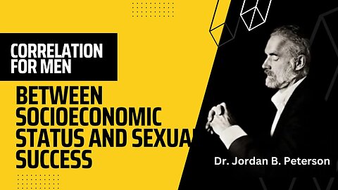 Correlation for men between socioeconomic status and sexual success