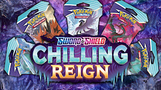Opening 10 Pokémon Chilling Reign Packs!