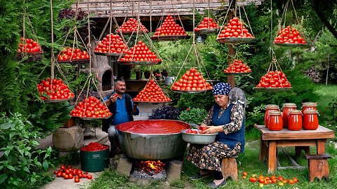 From Fresh Tomatoes to Paste： Easy Tomato Paste Recipe