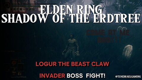 Logur the Beast Claw #eldenring #shadowoftheerdtree #BOSSFIGHT