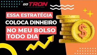 🚨URGENTE! GO TRON MINER: ESTRATÉGIA DE JUROS COMPOSTO QUE MAIS COLOCAR DINHEIRO NO MEU BOLSO